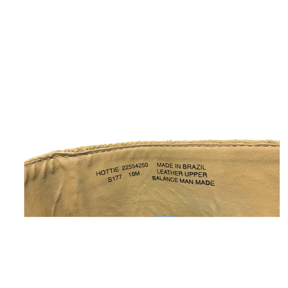 Naturalizer Hottie Tan Suede Leather Knee High Slouch Boots Sz 10 Stack Heel - Picture 9 of 11